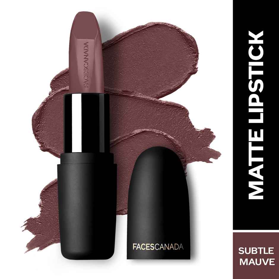 Faces Canada Weightless Matte Finish Lipstick - Subtle Mauve 10