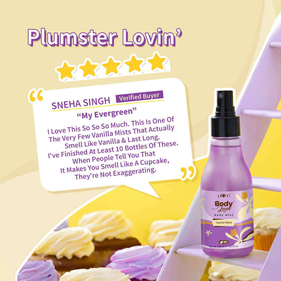 Plum Bodylovin' Vanilla Vibes Body Mist