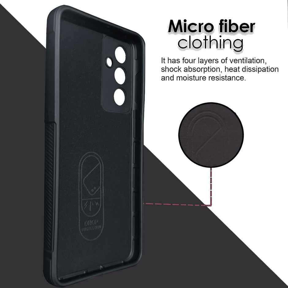 Artistque Case For Samsung Galaxy A35 5g Back Cover | Liquid Stripe Cover Silicone
