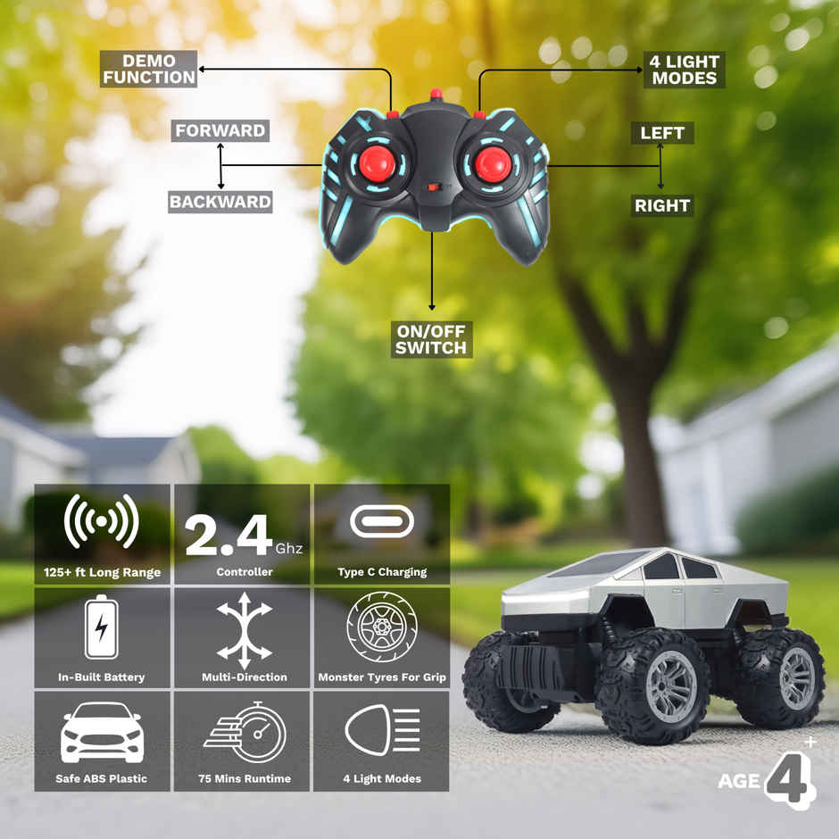 Frendo Off Roader Monster Truck - Silver