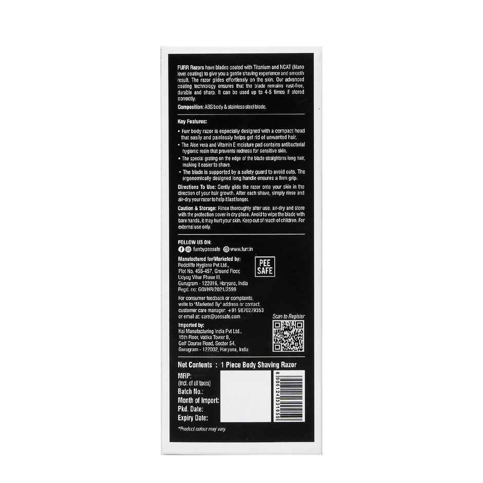 FURR Reusuable Body Shaving Razor