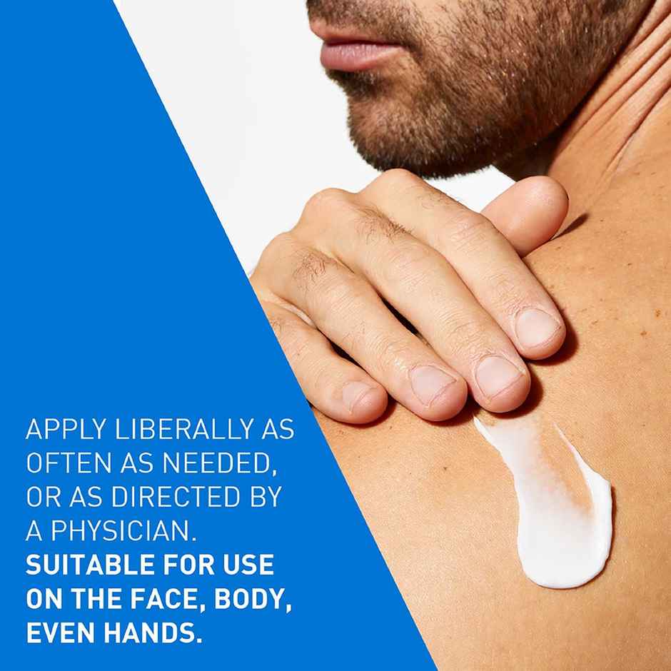 CeraVe Moisturizer Cream For Dry Skin Barrier Repair With Ceramides & Hyaluronic Acid