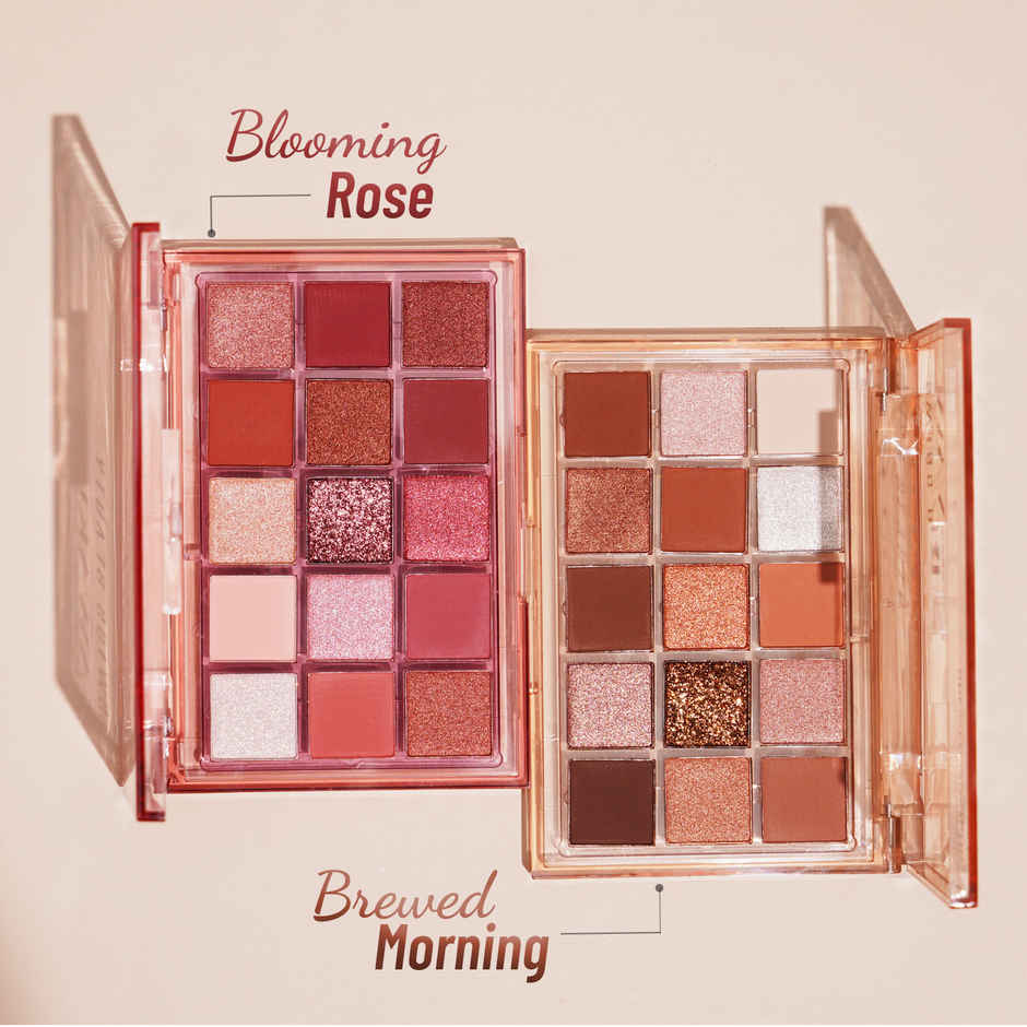 Swiss Beauty Awaken Eyeshadow Palette - 01 Blooming Rose