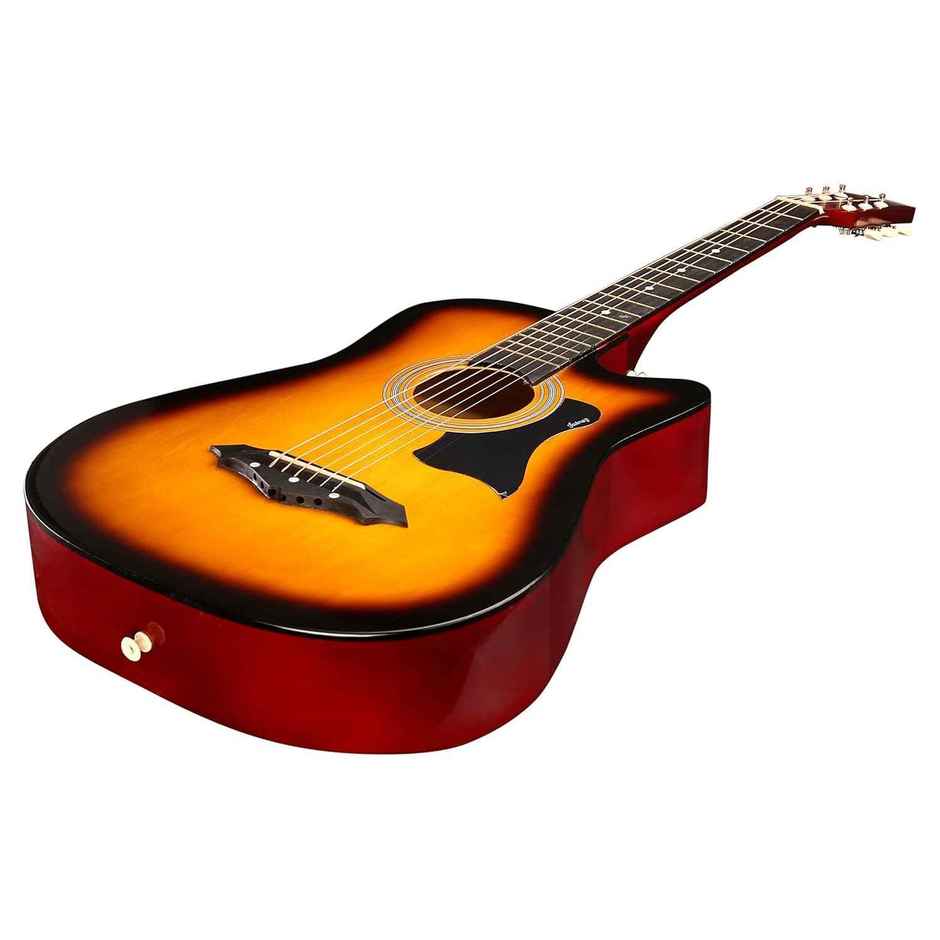 Juarez Acoustic Guitar Kit, 38 Inch Cutaway, Jrz38C/3Ts Acoustic Guitar Kit, Sunburst)