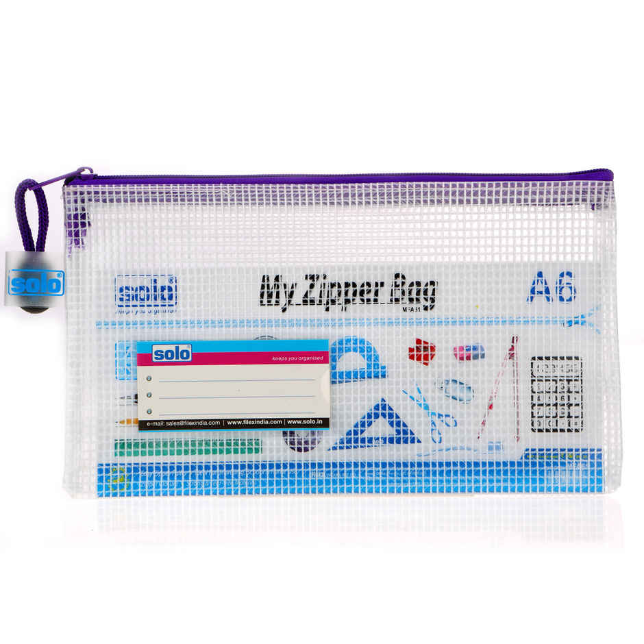 Solo Zipper Bag - A6
