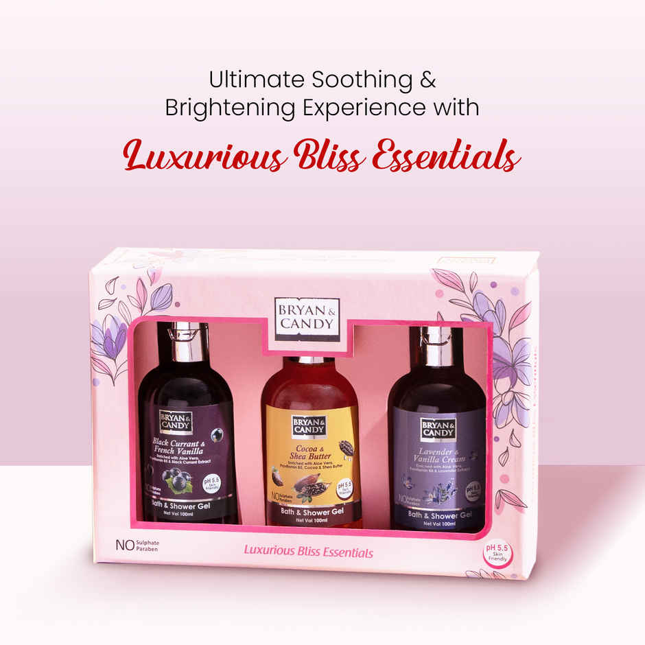 Bryan & Candy Luxurious Shower Gel Combo Kit | Gift Set | Pack Of 3