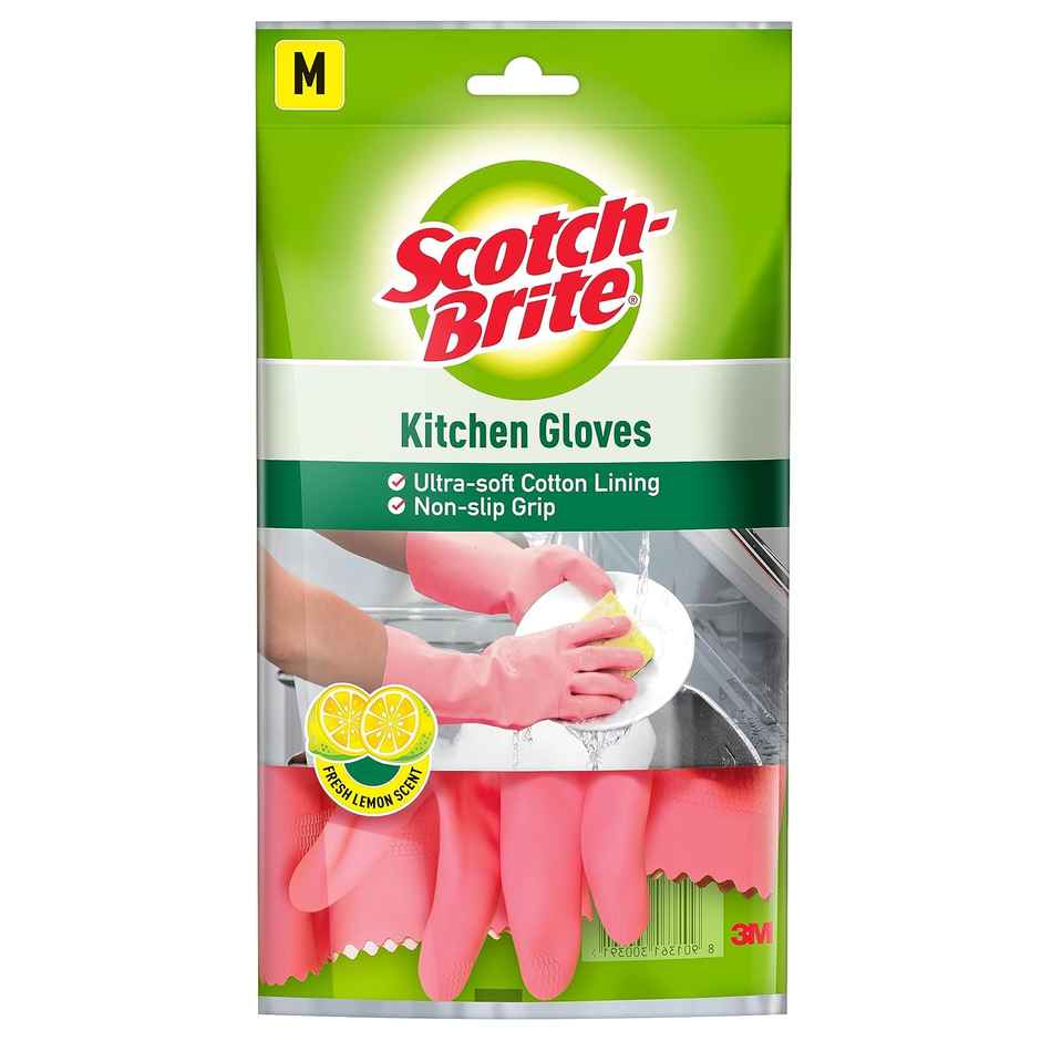 Scotch-Brite Kitchen Gloves Medium Size