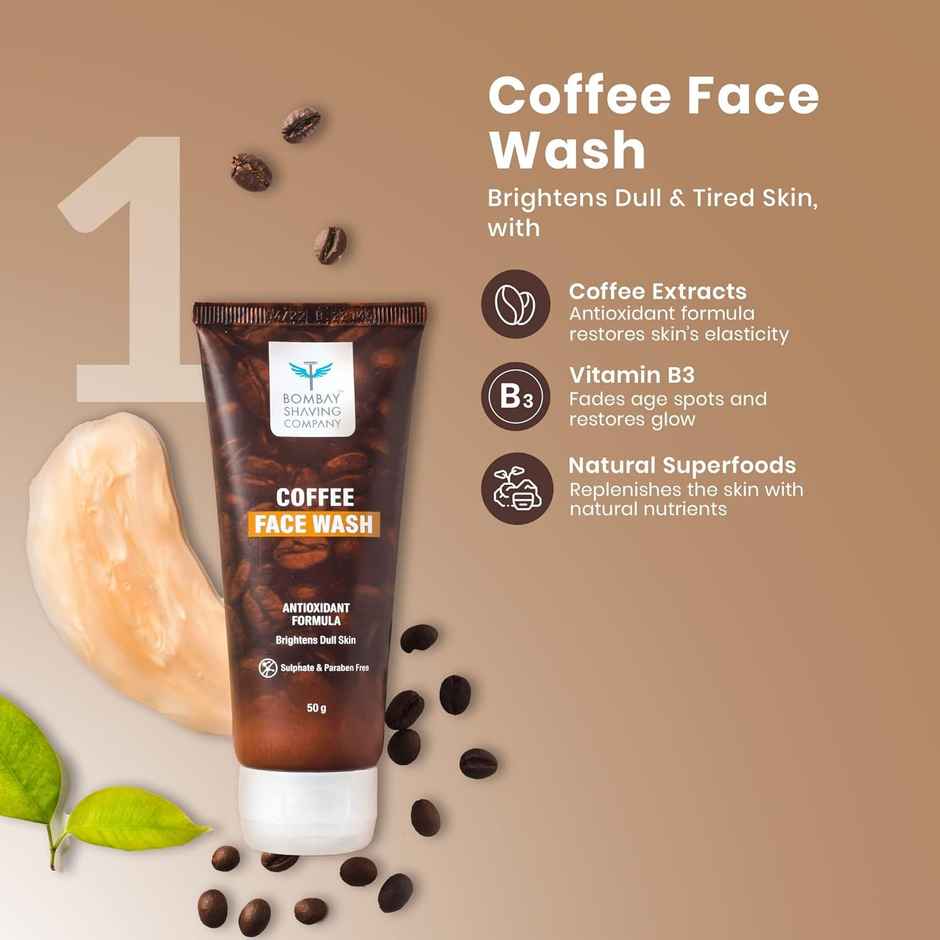 Bombay Shaving Company Coffee Facial Starter Kit