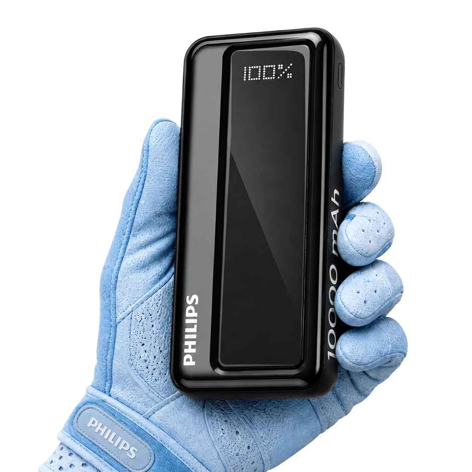 Philips DLP1711NB/94 10000mAh 22.5W Max Fast Charging Power Bank with Digital LED Display