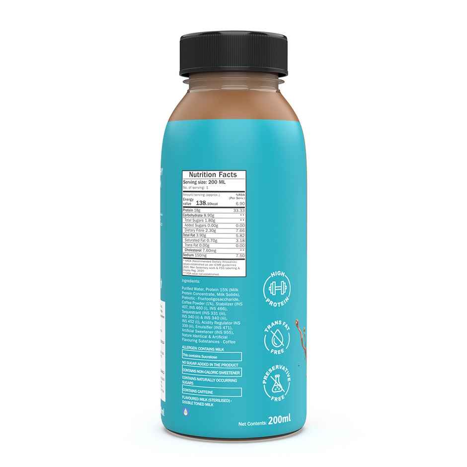 Phab Cold Coffee 18g Protein Milkshake Combo