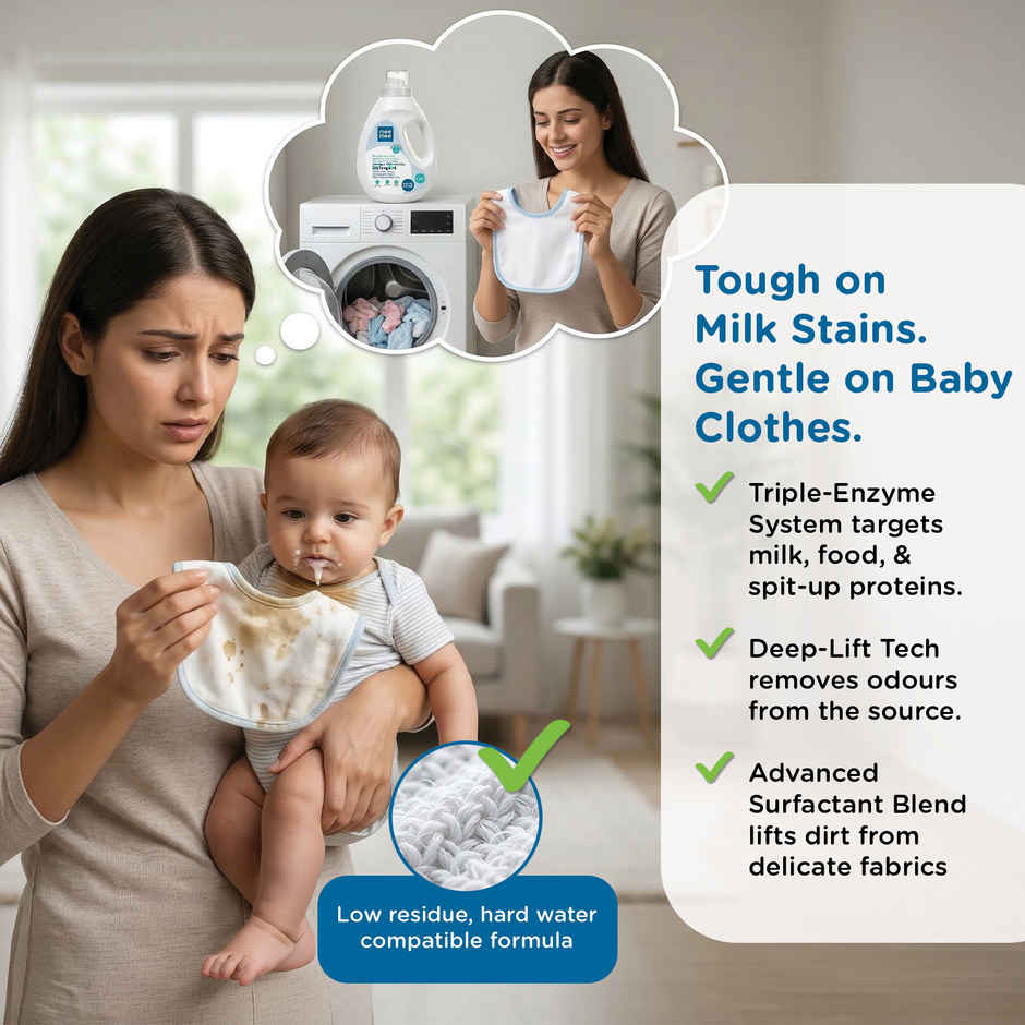 Mee Mee Anti-Bacterial Baby Laundry Detergent - One Drop Cleaning