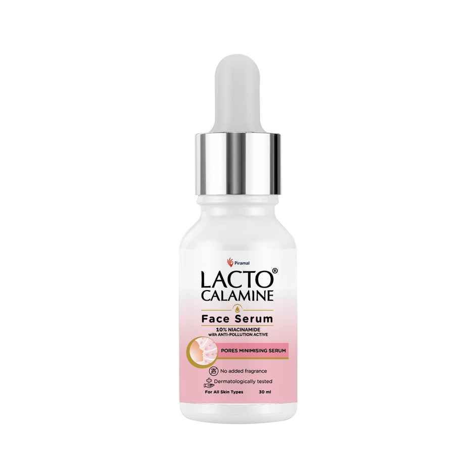 Lacto Calamine 10% Niacinamide Face Serum, Non Sticky To Minimise Pores