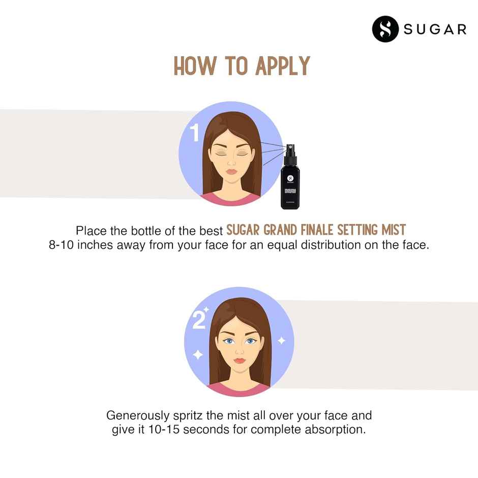 SUGAR Cosmetics Grand Finale Dewy Setting Mist