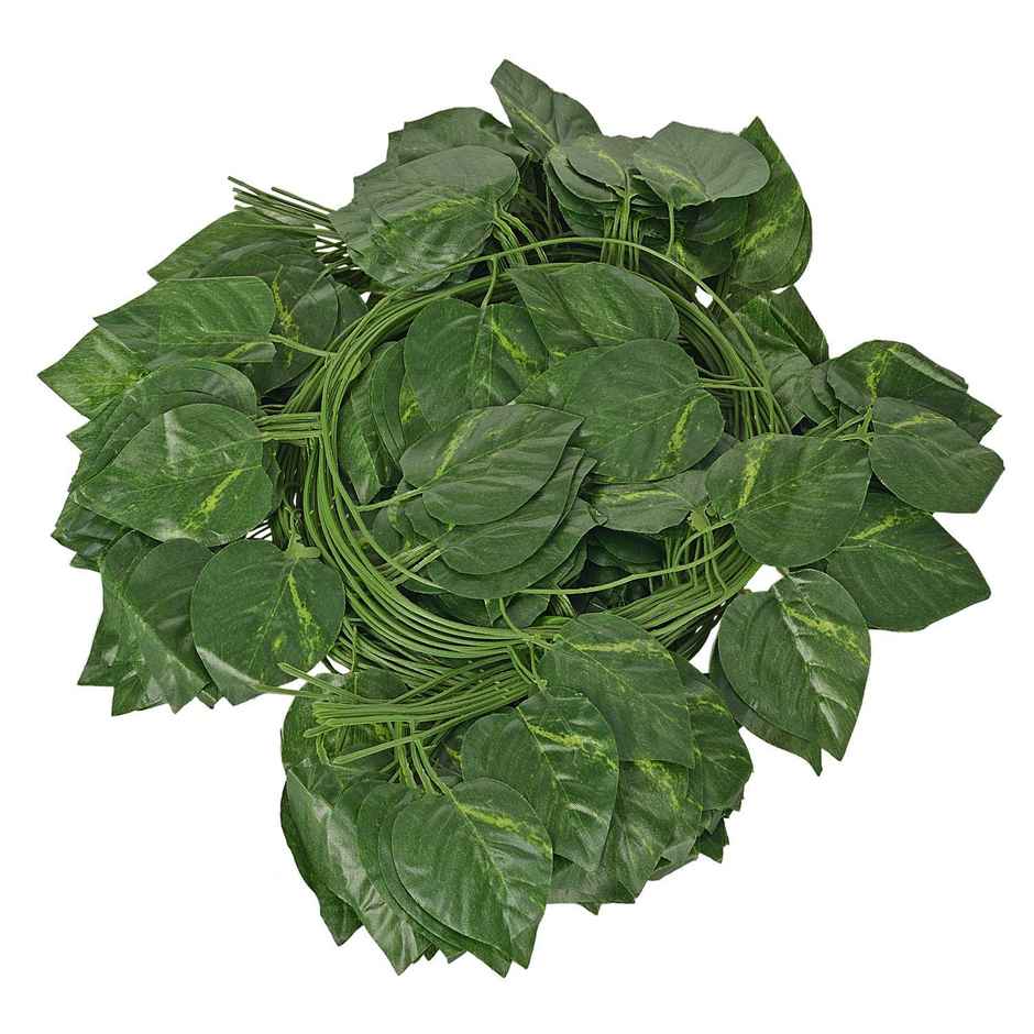 Go Hooked Artificial Plant Leaf Creepers | 8 Creepers 30 Leaves In 1 Creeper | 6 Foot Each | 8 Pack