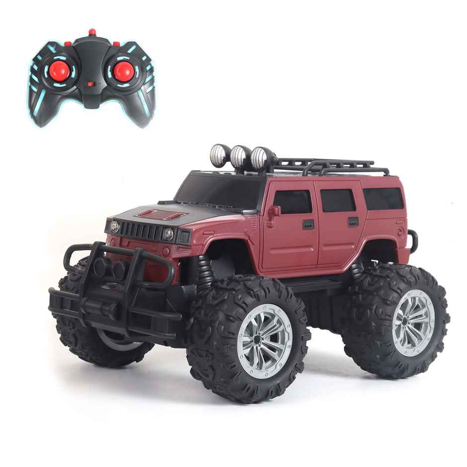 Race N Roll Off Roader Rechargeable Remote Control Monster Truck - Humm Maroon