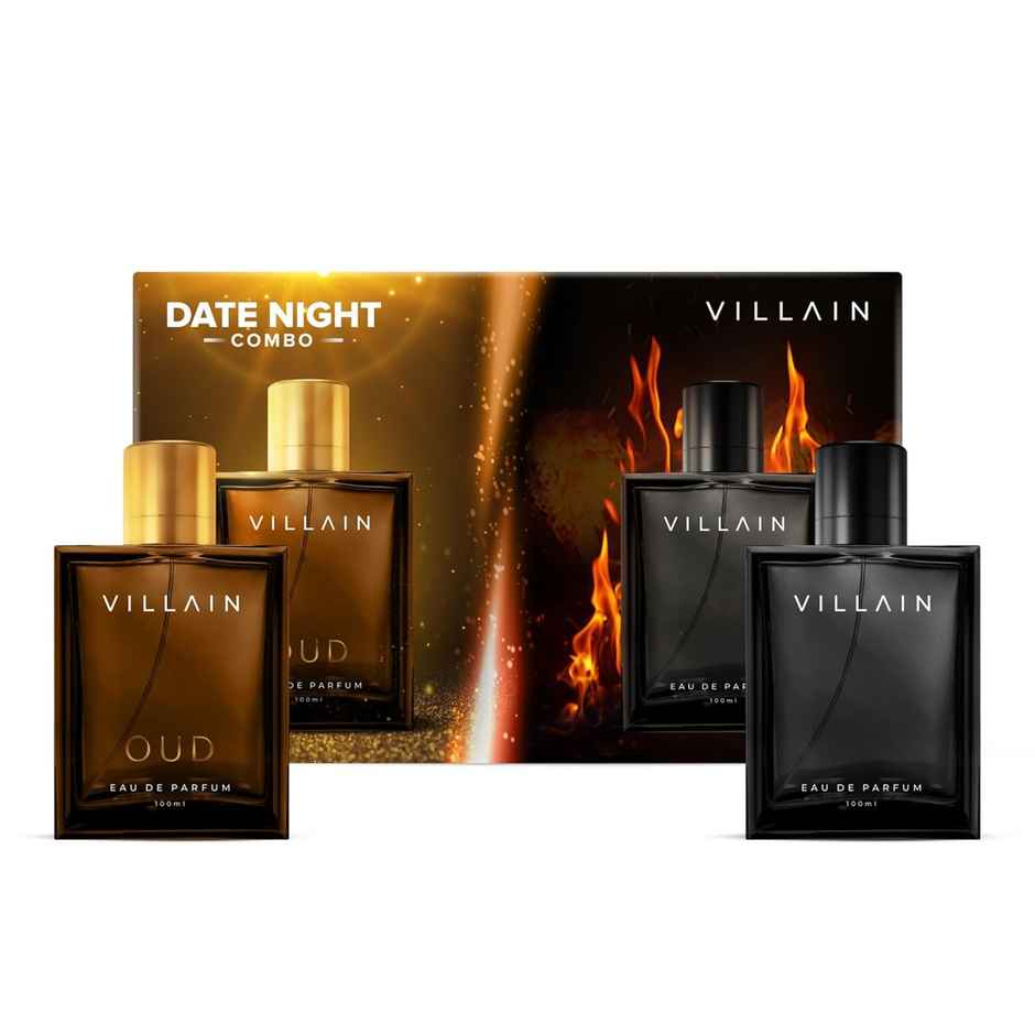 Villain Luxury Villain Date Night Combo Premium Long Lasting Perfume For Men