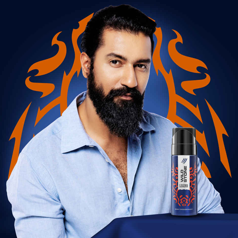 Wild Stone Men's Red Long Lasting Body Deodorant