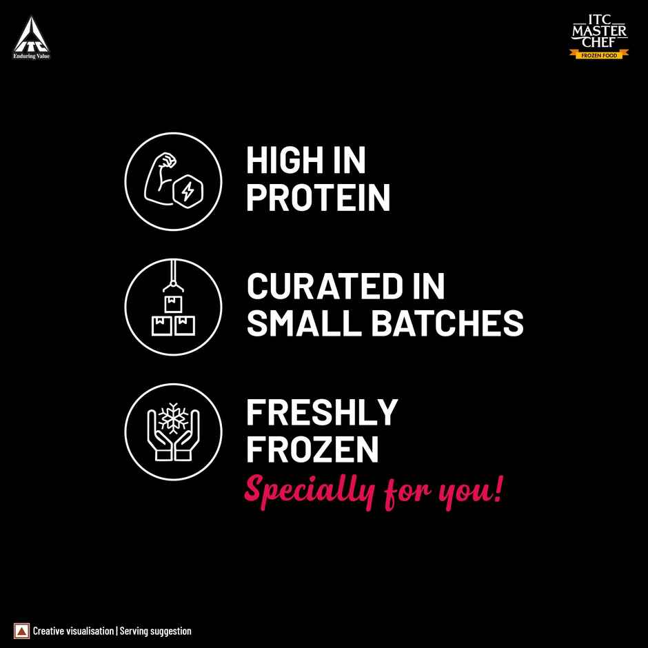 ITC Master Chef Crunchy Chicken Nuggets | Source of Protein | No Added Preservatives | 25 pieces