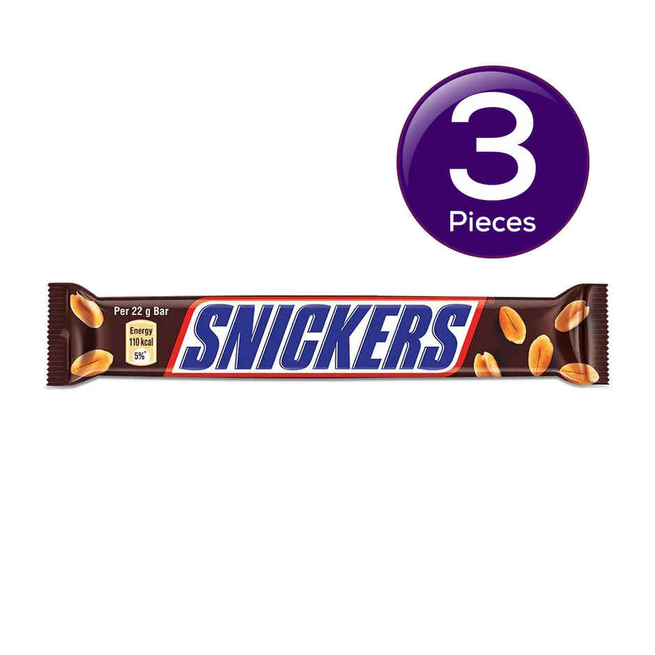 Snickers Peanut Filled Chocolate Bar Loaded with Delicious Roasted Peanuts Combo