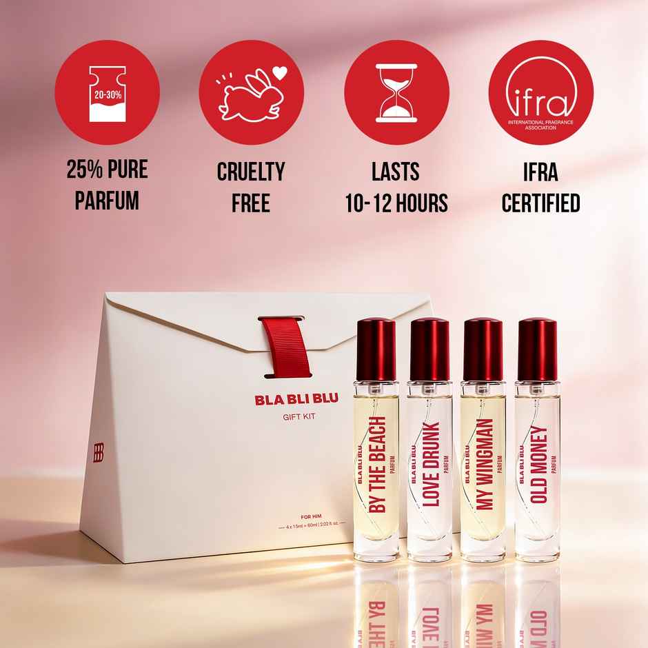 BLA BLI BLU Gift Set for Him | Long Lasting Perfume