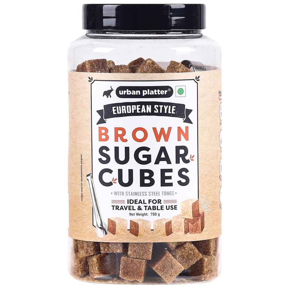 Urban Platter European Style Brown Sugar Cubes / 25Oz Rough Cut, Approx 200 Cubes
