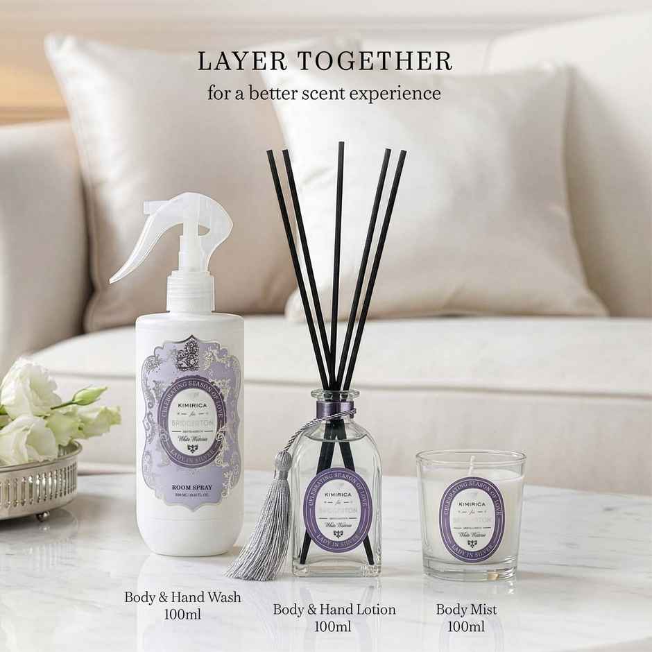 Kimirica Lady In Silver Experience Bath & Body Gift Set