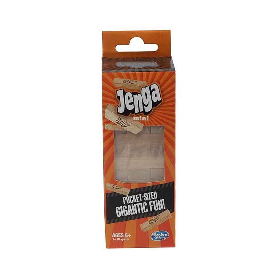 Hasbro Gaming Jenga Mini Pocket Size Classic Stacking Game