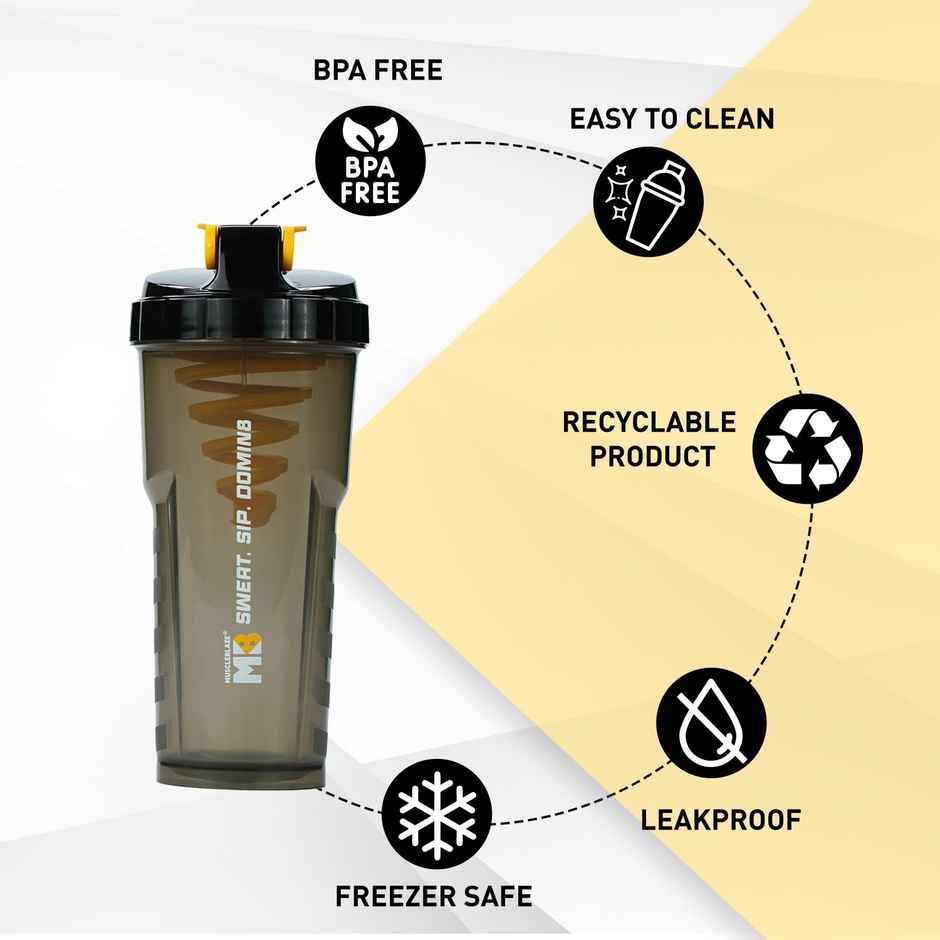 Muscleblaze Cyclone Blender Shaker (Black)
