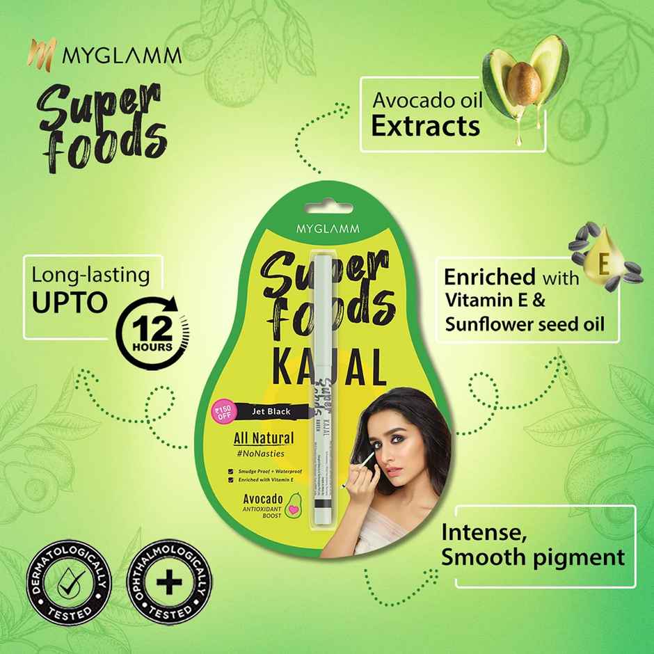 Myglamm Superfoods Kajal - Raven