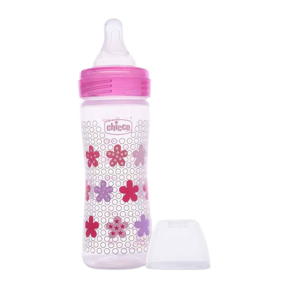 Chicco Feeding Bottle Wb Sil Physio Pink