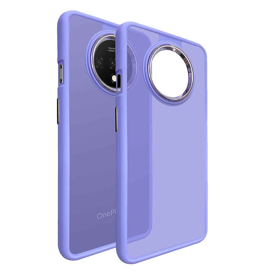 Artistque Case for Oneplus 7t Back Cover - colored Frosted Stylish Case