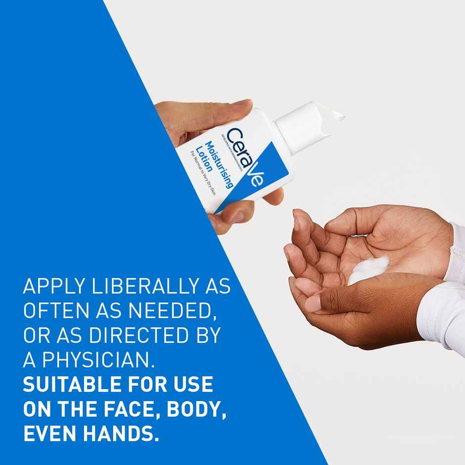 CeraVe Moisturizing Lotion for Normal to Dry Skin with Ceramides & Hyaluronic Acid