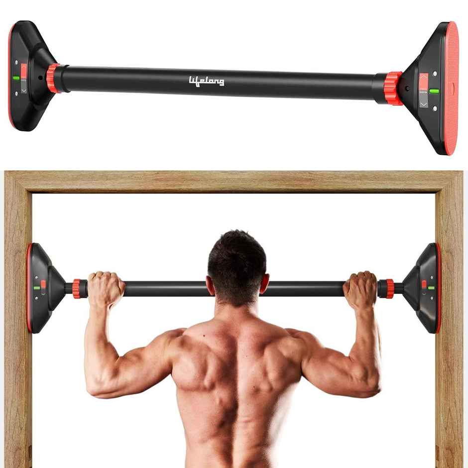 Lifelong Adjustable Pull-Up Bar for Home Workout | 65-75 cm