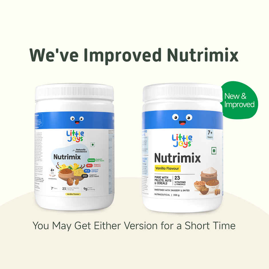 Little Joys Nutrimix For Kids 7-12 Years | Vanilla Flavour