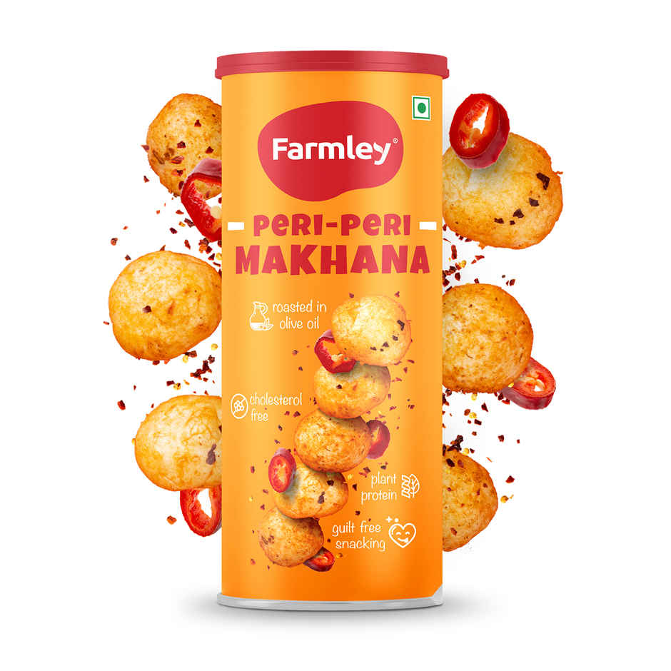 Farmley Peri Peri Makhana Roasted In Olive Oil