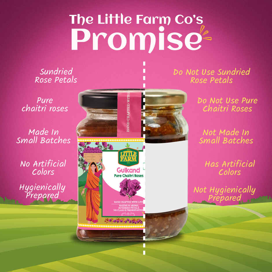 The Little Farm Co Gulkand | All Natural