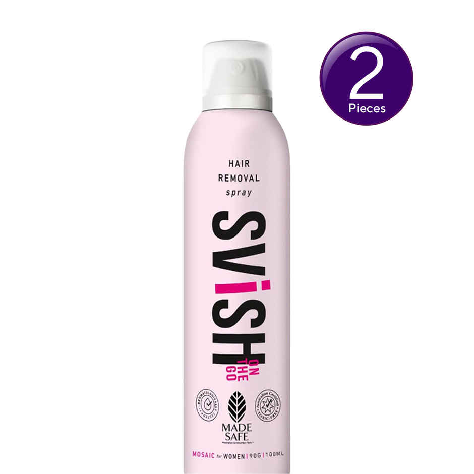 SVISH ON-THE-GO Hair removal spray for women Combo
