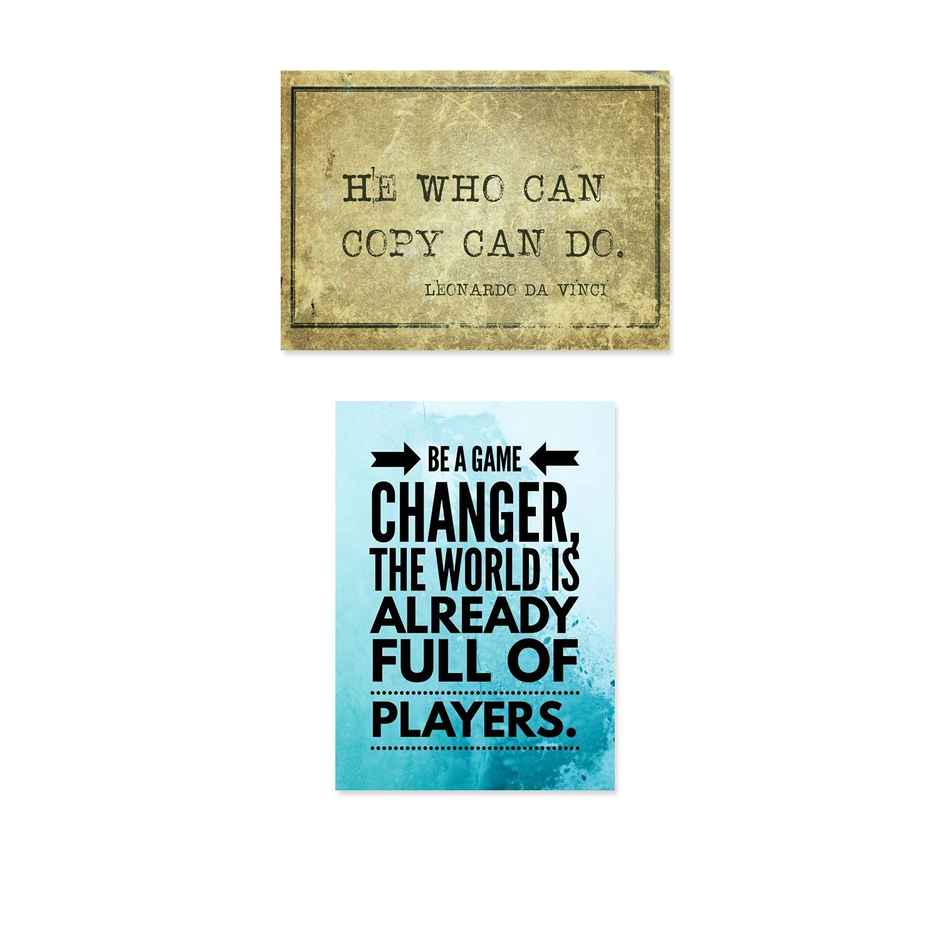 Paper Plane Design Wall Posters For Office Decor | Set of 10 | Size | 12 Inch x 18 Inch | D20