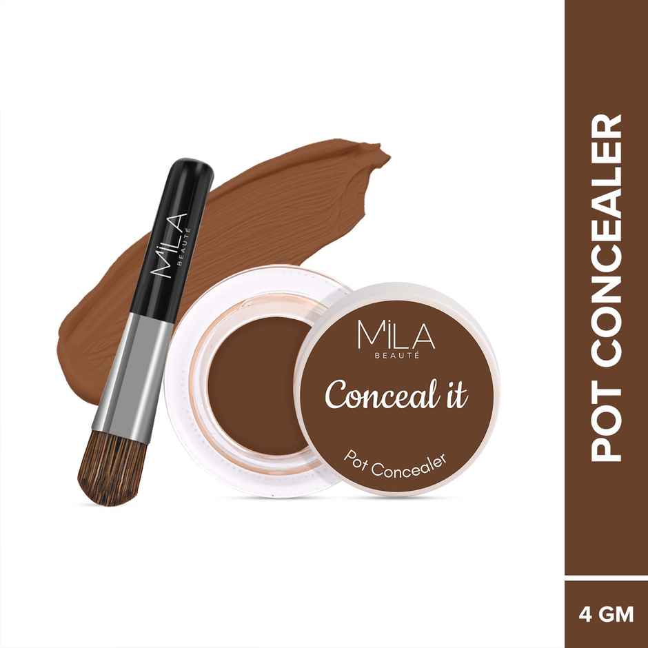 Mila Beaute Conceal It Pot Concealer Spf15 Natural Matte Finish - 10 Rich Coco