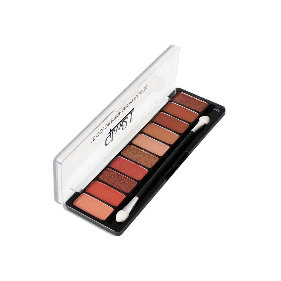 Glam21 Eyeshadow Palette 10 Highly Pigmented Shades - Mystique