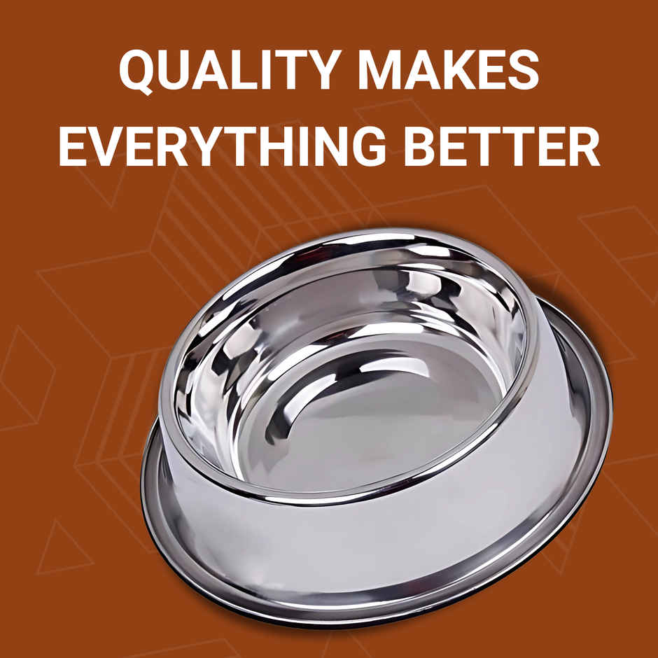 Pets Empire Classic Non Skid Bowl,Feeding Bowls For Pets - 2.5 L