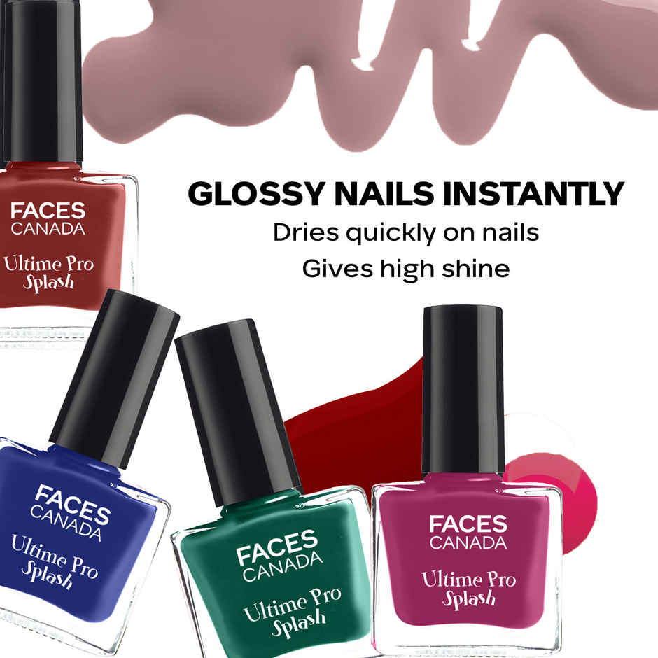 Faces Canada Ultime Pro Splash Mini Nail Enamel | Vintage Vibes
