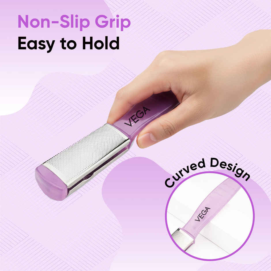 VEGA Pedicure File- Dual Side | Color May Vary | (Pd-03)