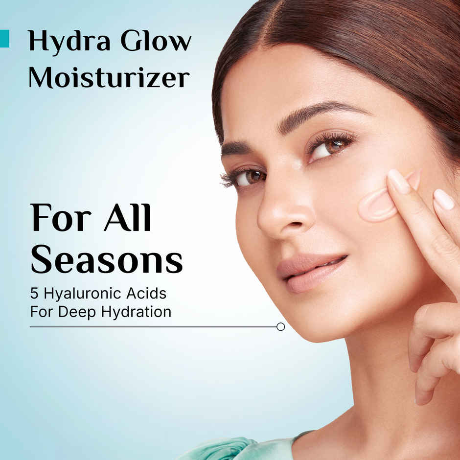 Pilgrim Korean Rice Water Hydra Glow Gel Moisturizer with Hyaluronic Acids & Niacinamide for Glowing Skin