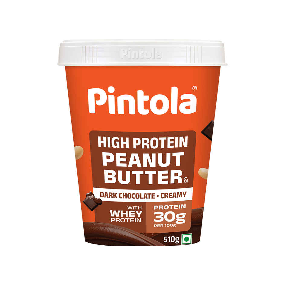 Pintola High Protein Dark Chocolate Peanut Butter - Creamy