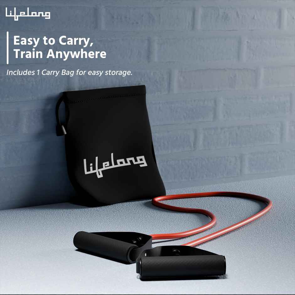 Lifelong Resistance Tube with Foam Handles | 10 kg