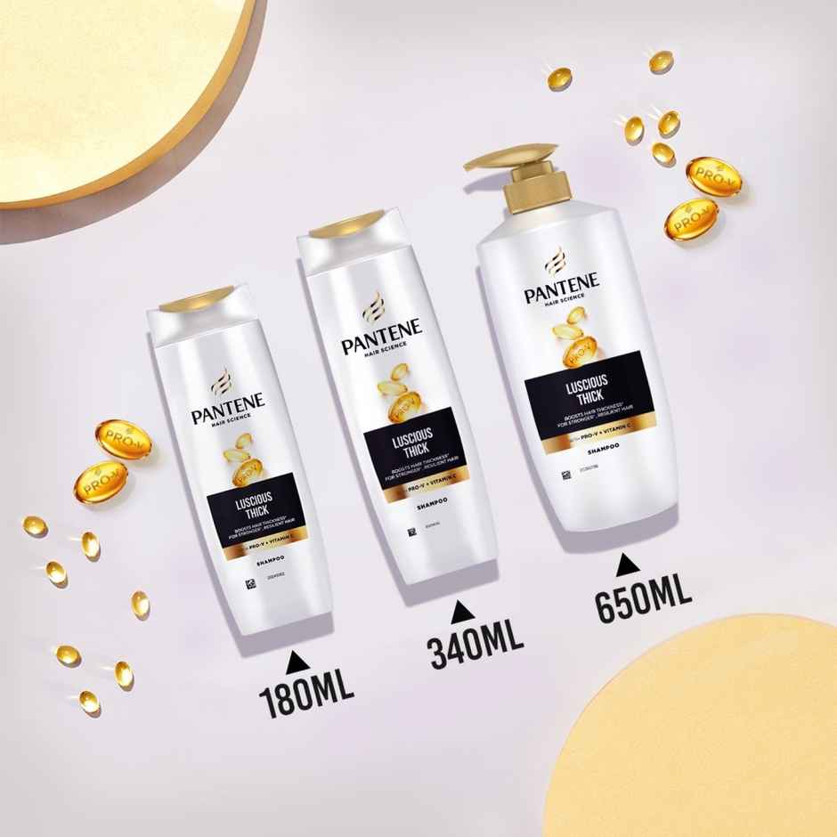 Pantene Hair Science Luscious Thick Shampoo