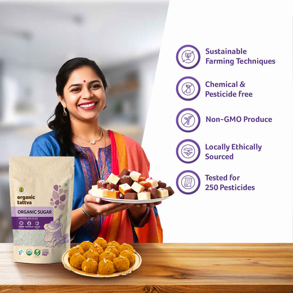 Organic Tattva Sugar Combo