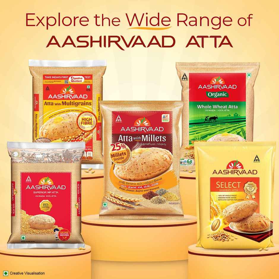 Aashirvaad Atta With Millets For Daily Nutrition | Power Of 5 Grains