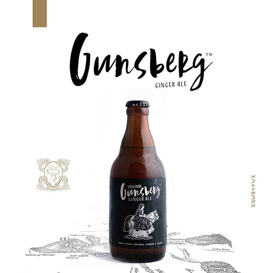 Gunsberg Original Ginger Ale | Made with Real Ginger